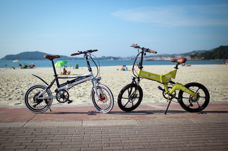 bicicleta el&eacute;ctrica plegable para adulto